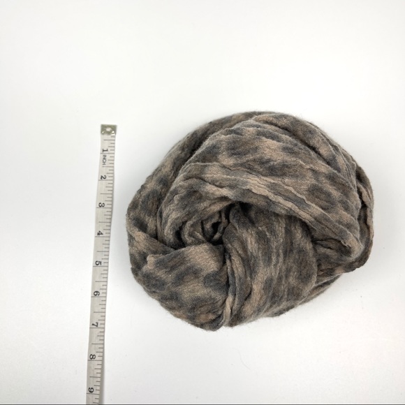 Wilfred WOOL Neck Scarf Animal Leopard Print - Picture 9 of 11